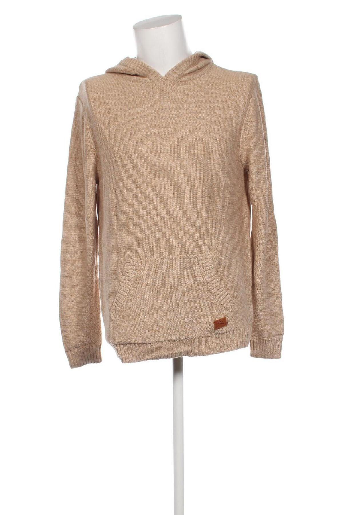 Мъжки пуловер Rusty, Размер L, Цвят Бежов, Цена 9,36 лв.