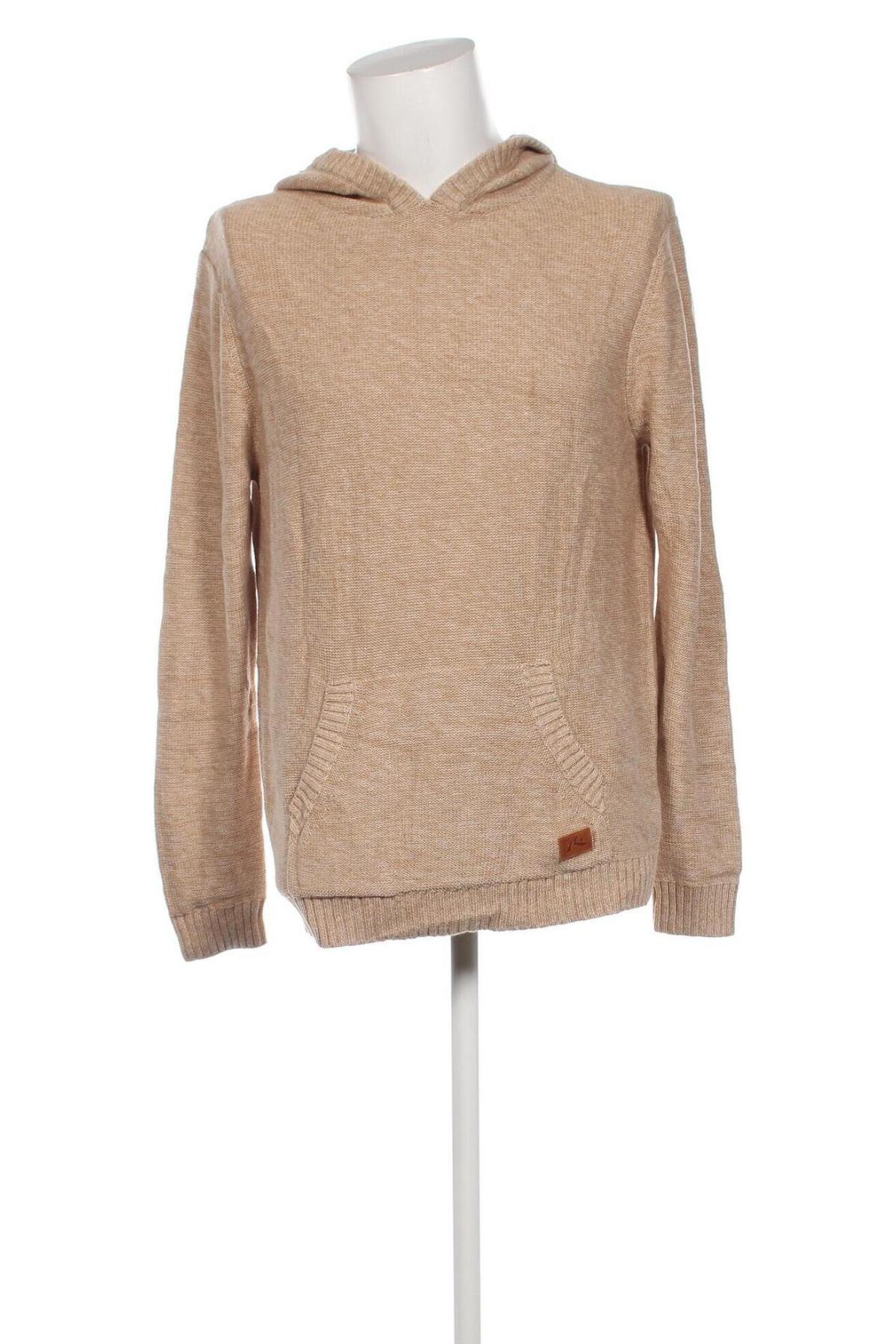 Herrenpullover Rusty, Größe L, Farbe Beige, Preis 2,84 €