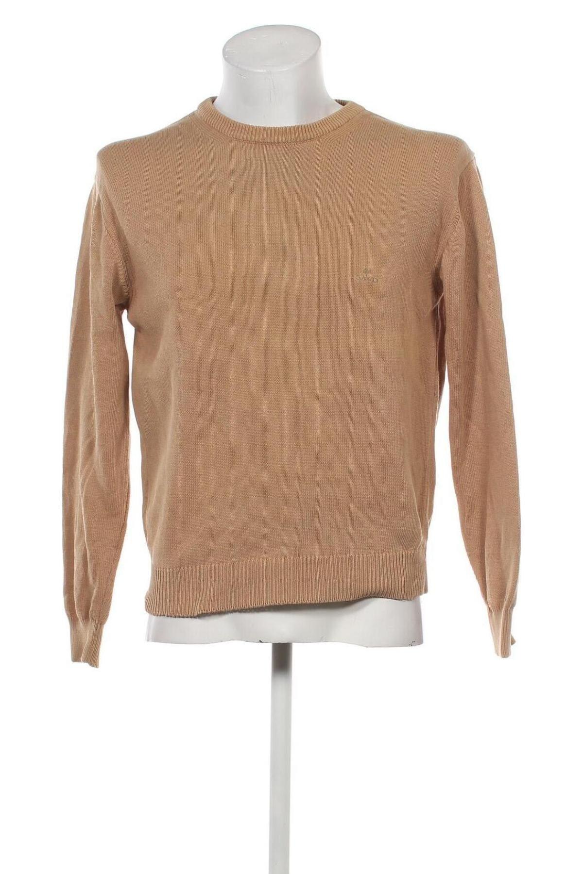 Мъжки пуловер Sand, Размер M, Цвят Бежов, Цена 25,16 лв.