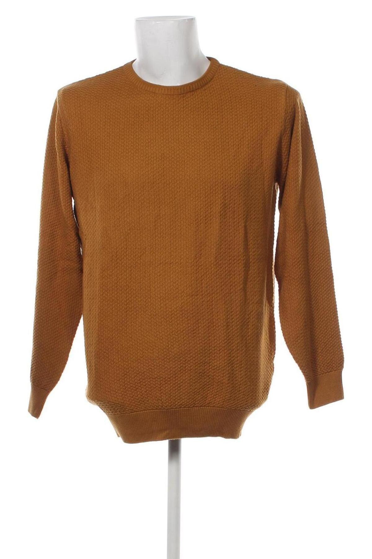 Ανδρικό πουλόβερ Steffen Klein, Μέγεθος XL, Χρώμα  Μπέζ, Τιμή 23,81 €