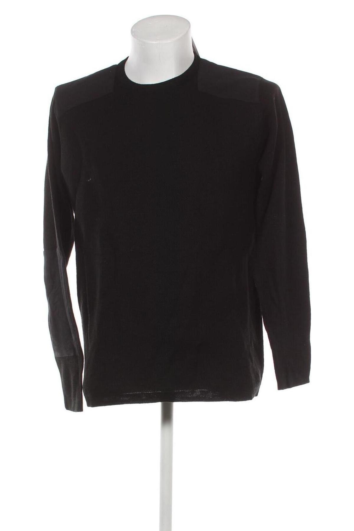Ανδρικό πουλόβερ Steffen Klein, Μέγεθος M, Χρώμα Μαύρο, Τιμή 34,02 €