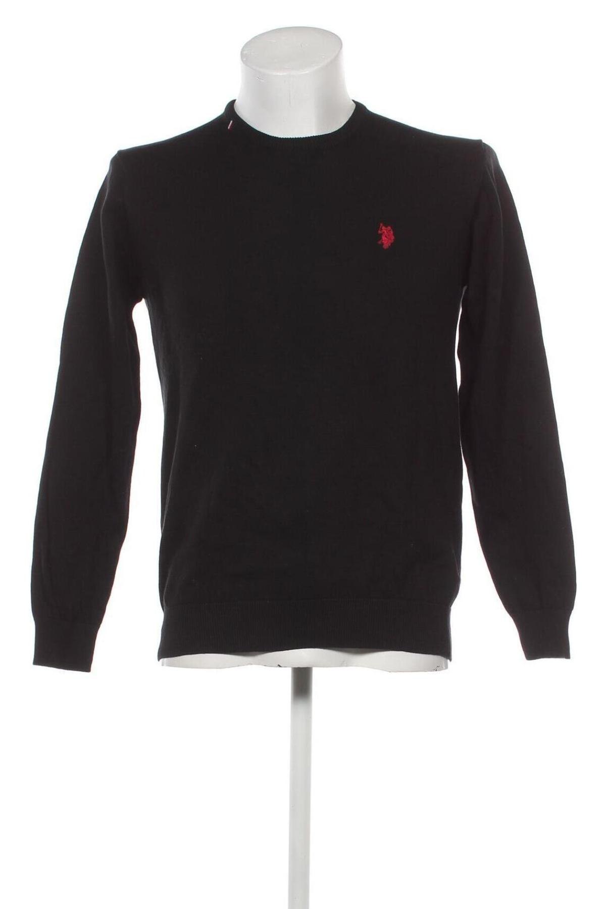 Herrenpullover U.S. Polo Assn., Größe L, Farbe Schwarz, Preis 68,04 €