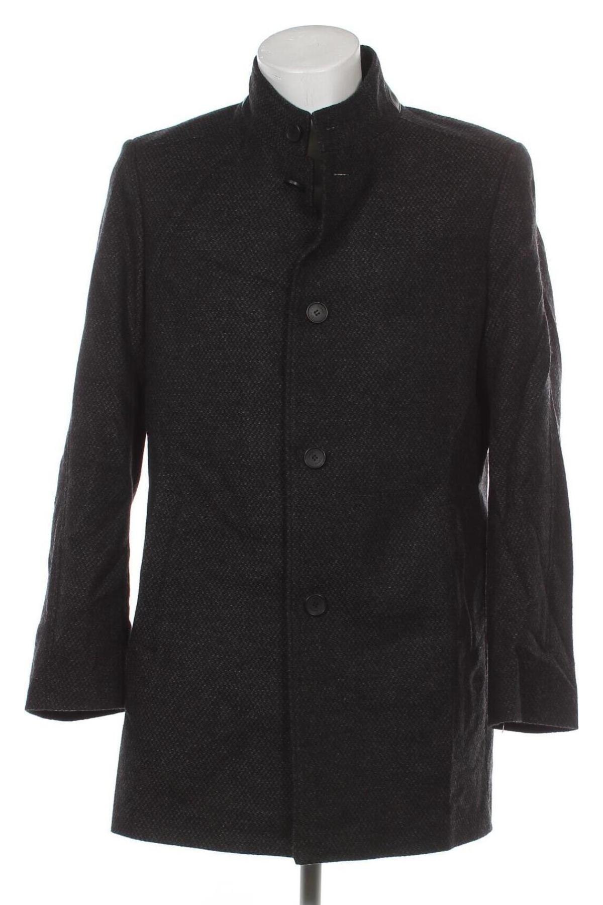 Мъжко палто Cinque, Размер L, Цвят Сив, Цена 260,55 лв.