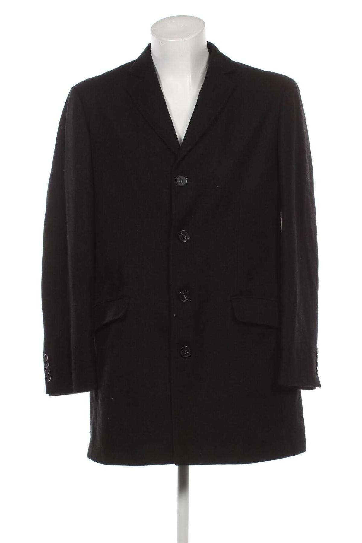 Pánský kabát  Dressmann, Velikost XL, Barva Černá, Cena  341,00 Kč