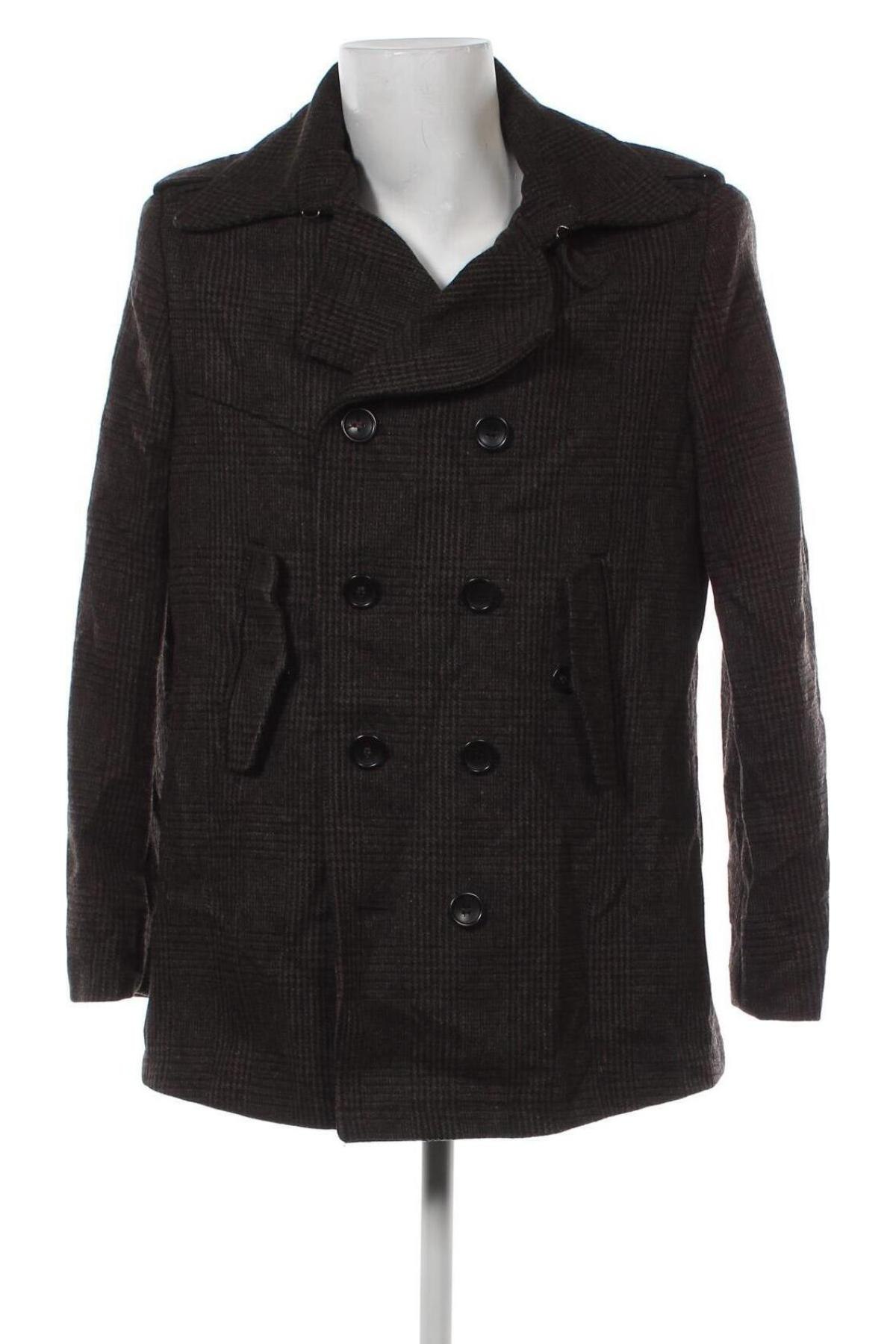 Pánský kabát  H&M, Velikost L, Barva Hnědá, Cena  512,00 Kč