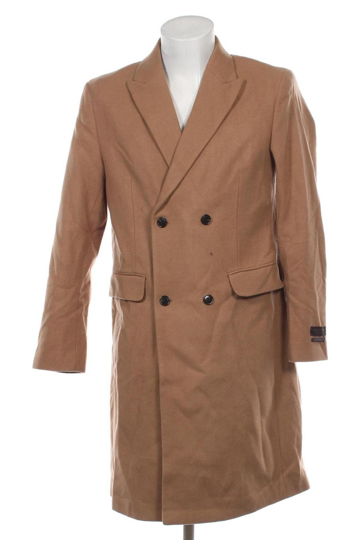 Pánsky kabát  Selected, Veľkosť XL, Farba Béžová, Cena  59,36 €