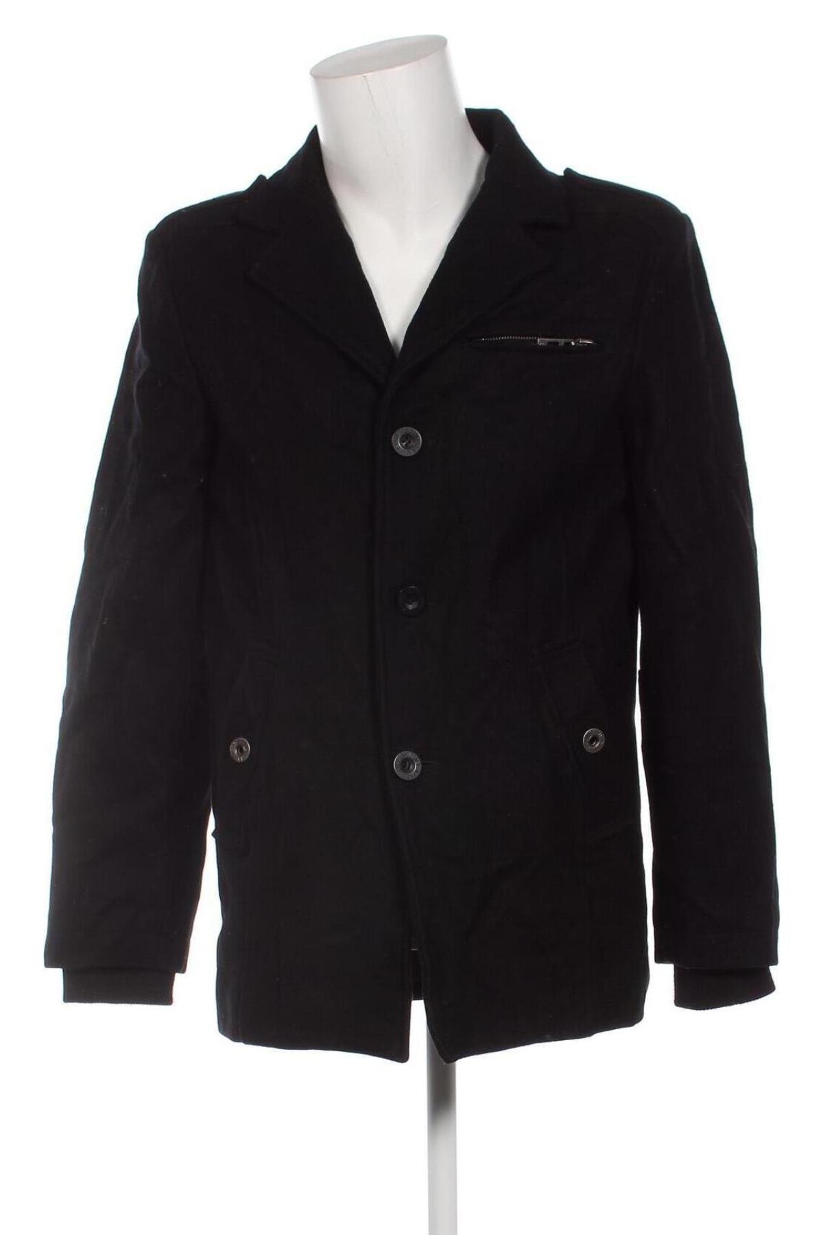 Ανδρικά παλτό Tom Tompson, Μέγεθος M, Χρώμα Μαύρο, Τιμή 19,86 €