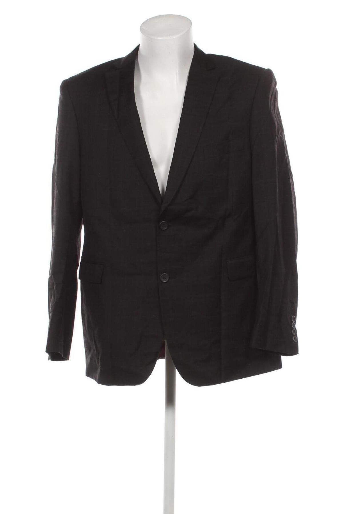 Ανδρικό σακάκι Dressmann, Μέγεθος XL, Χρώμα Μαύρο, Τιμή 3,72 €