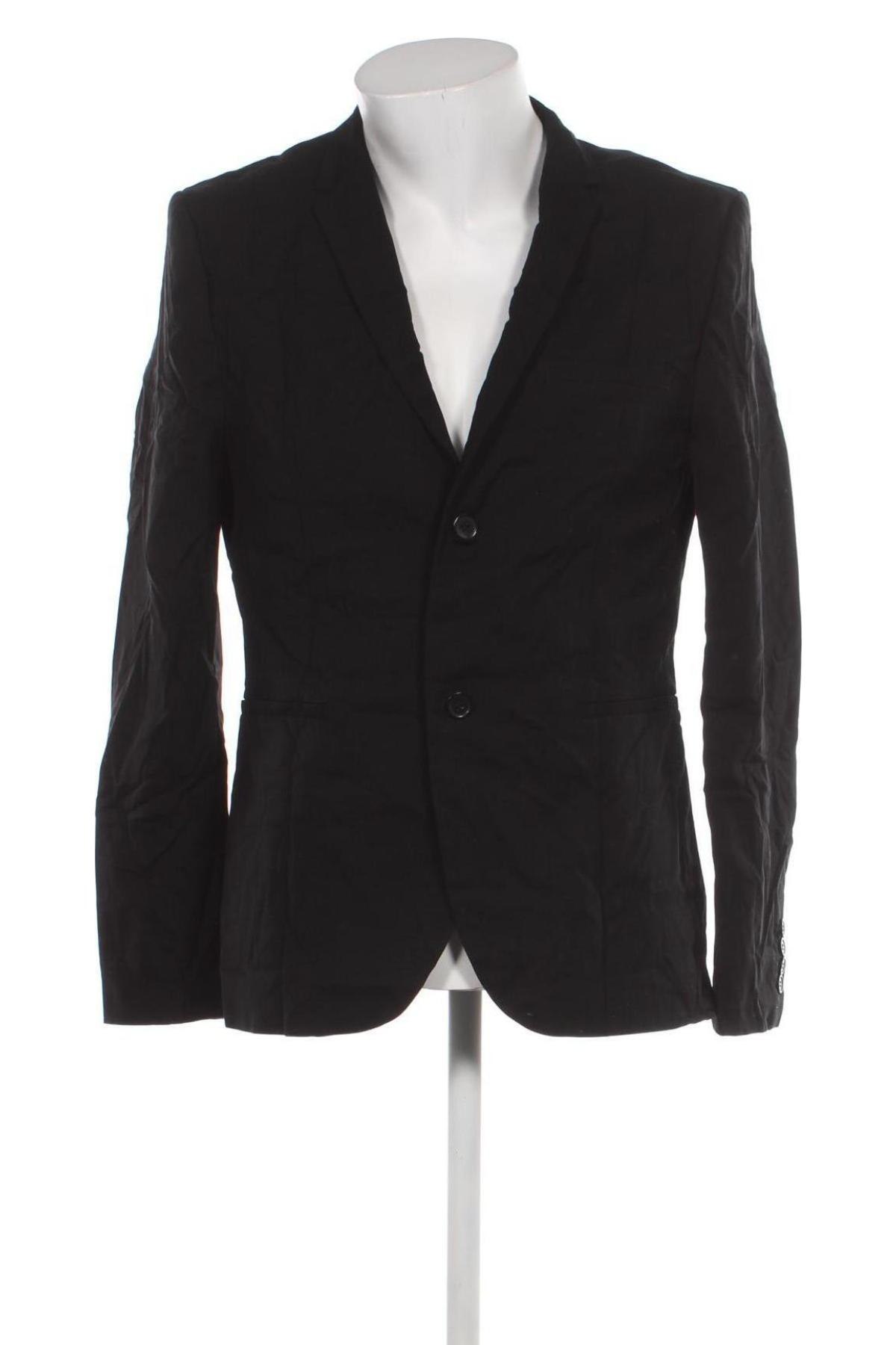 Pánske sako  H&M, Veľkosť XL, Farba Čierna, Cena  24,95 €