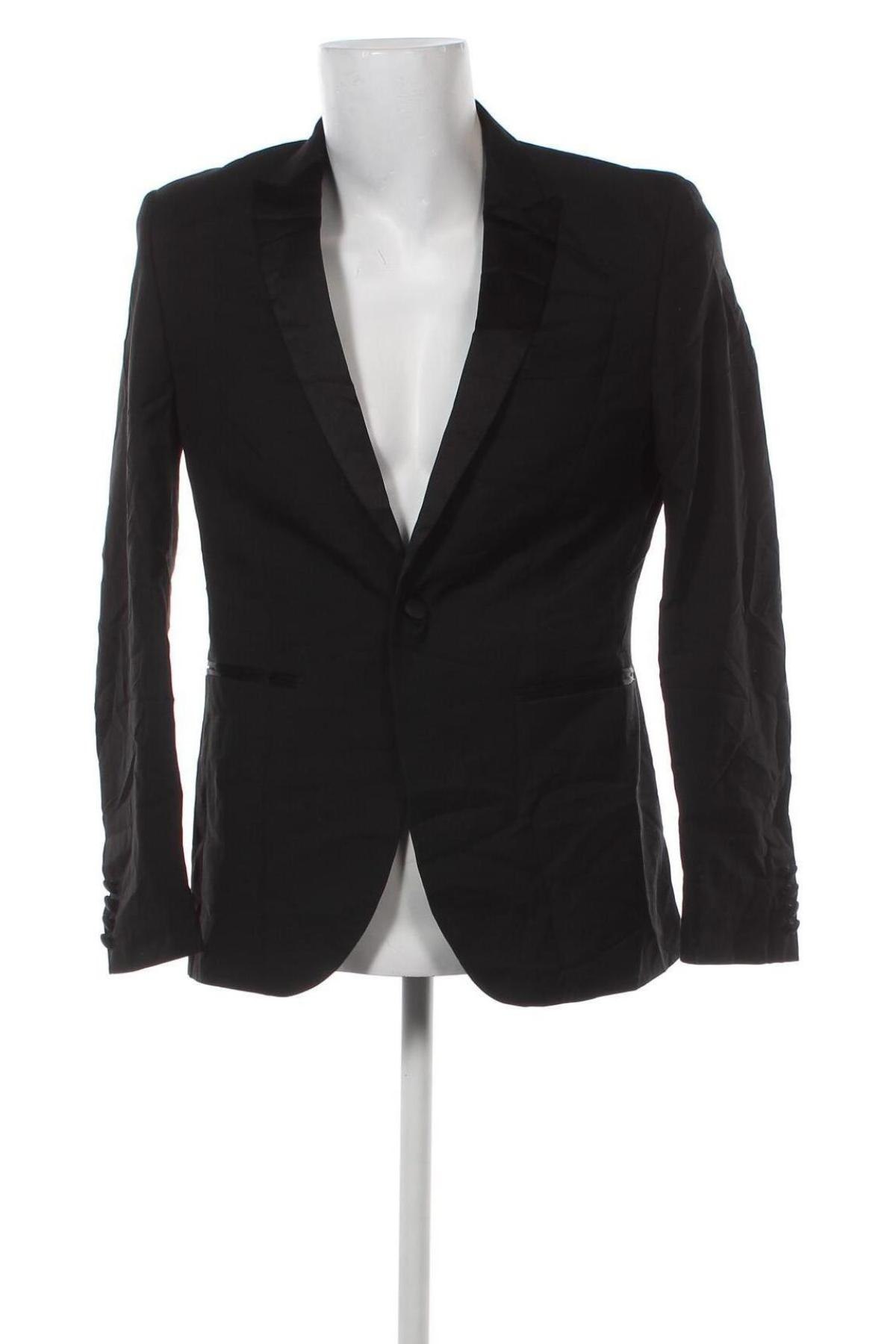 Ανδρικό σακάκι Next, Μέγεθος XL, Χρώμα Μαύρο, Τιμή 12,24 €