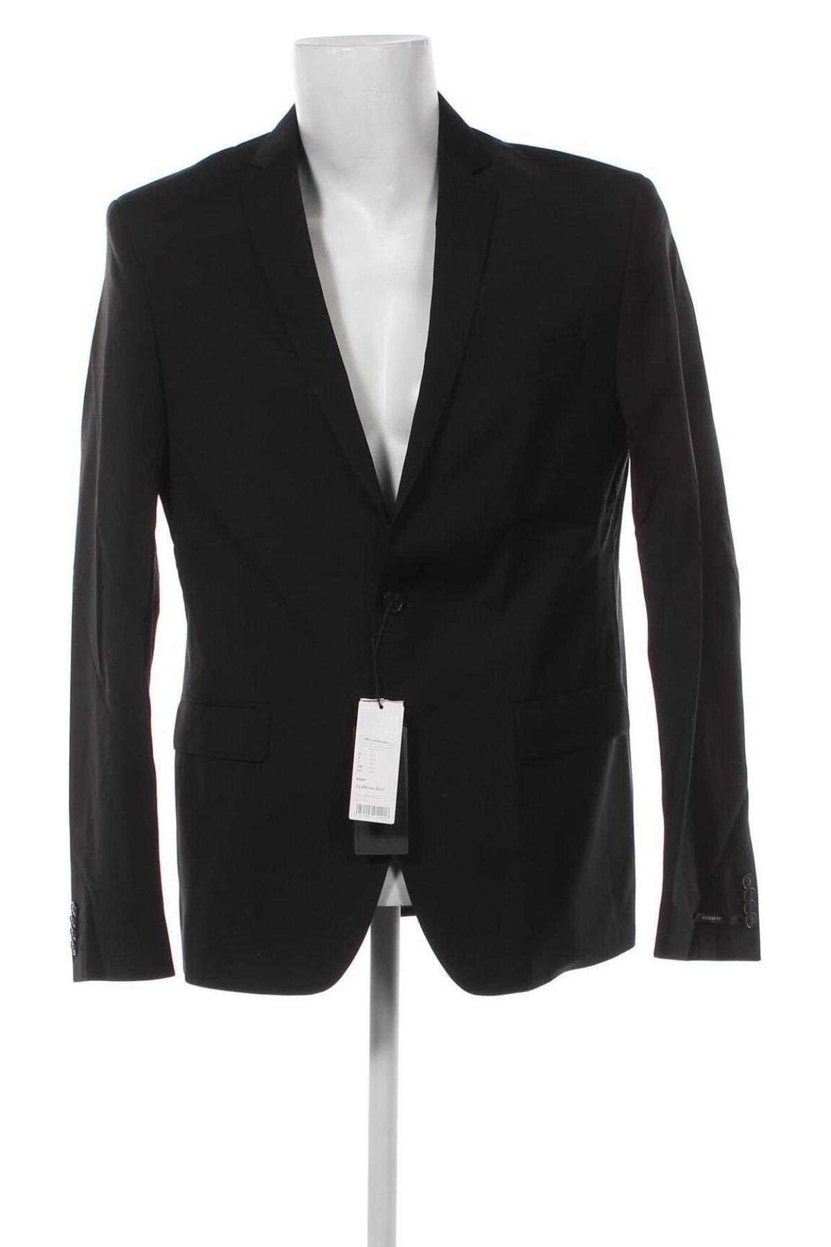 Ανδρικό σακάκι S.Oliver Black Label, Μέγεθος L, Χρώμα Μαύρο, Τιμή 22,36 €