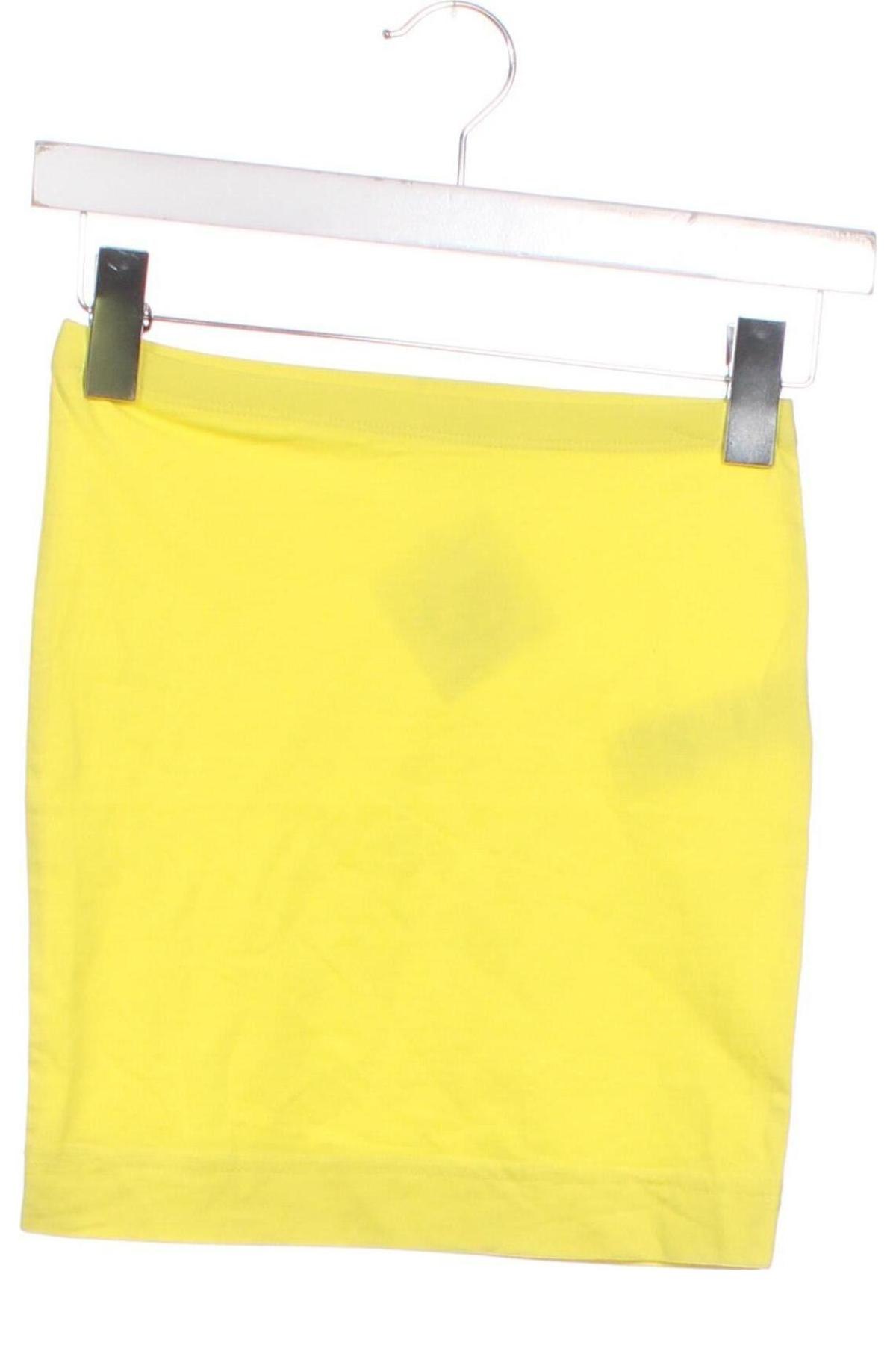 Φούστα Terranova, Μέγεθος XS, Χρώμα Κίτρινο, Τιμή 4,27 €