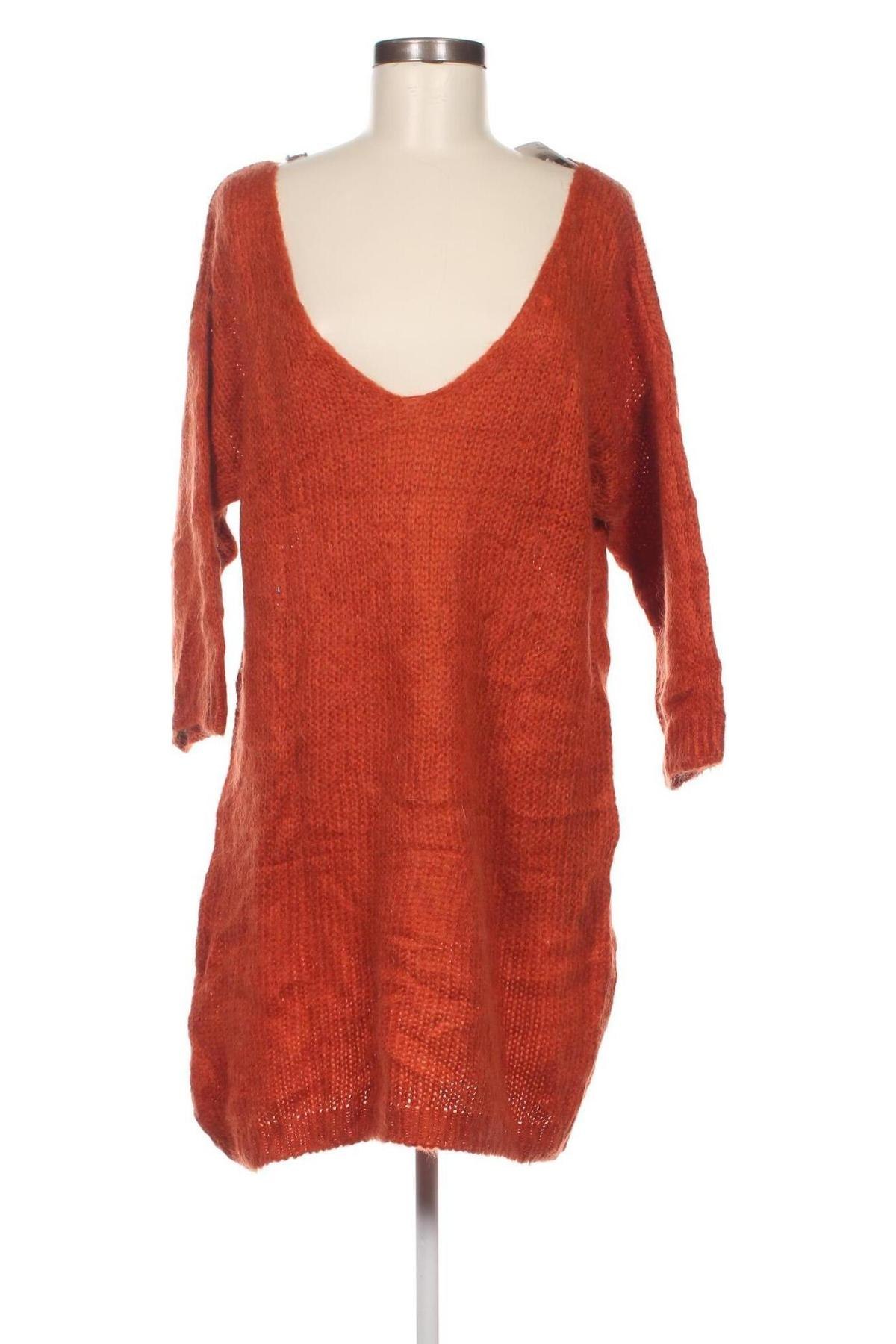 Šaty , Velikost M, Barva Oranžová, Cena  139,00 Kč