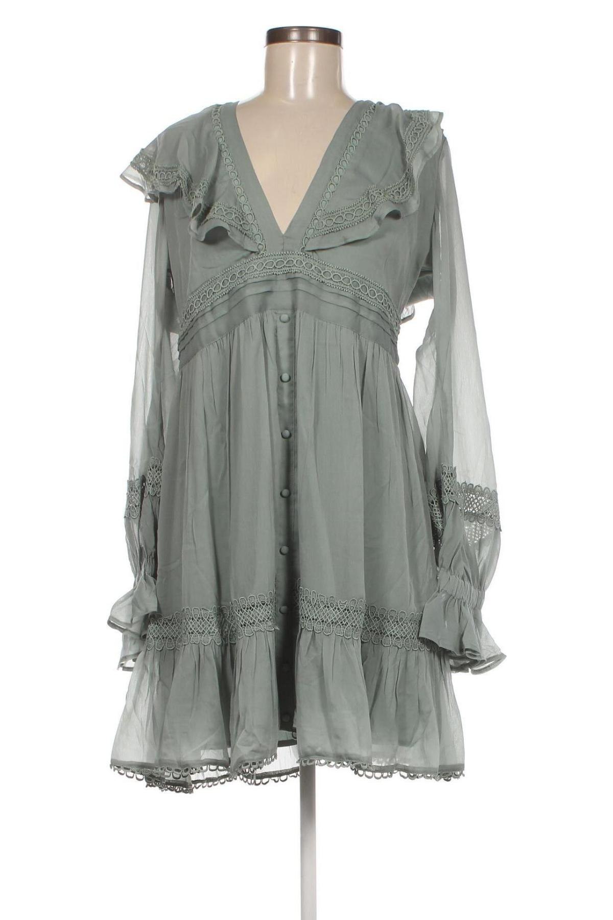 Φόρεμα ASOS, Μέγεθος XL, Χρώμα Πράσινο, Τιμή 22,61 €