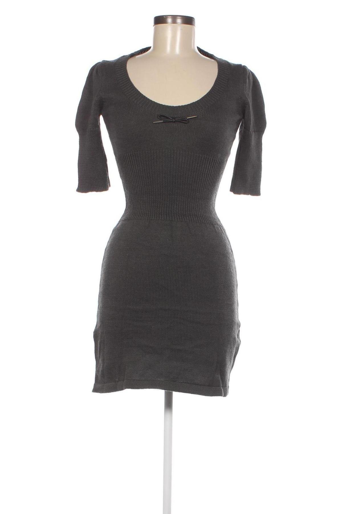 Kleid Atos Lombardini, Größe M, Farbe Grau, Preis 9,71 €