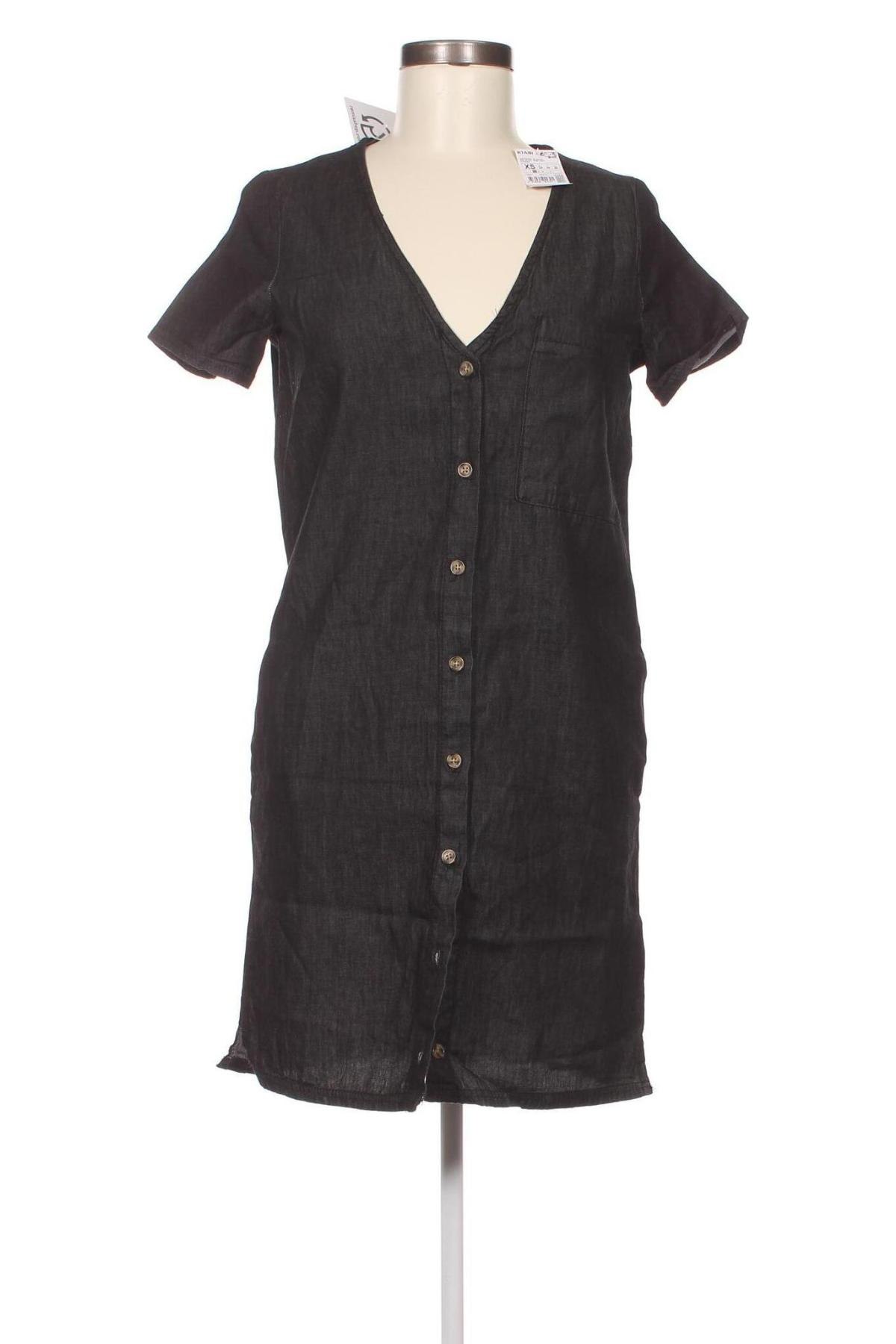 Kleid Kiabi, Größe XS, Farbe Schwarz, Preis 3,56 €