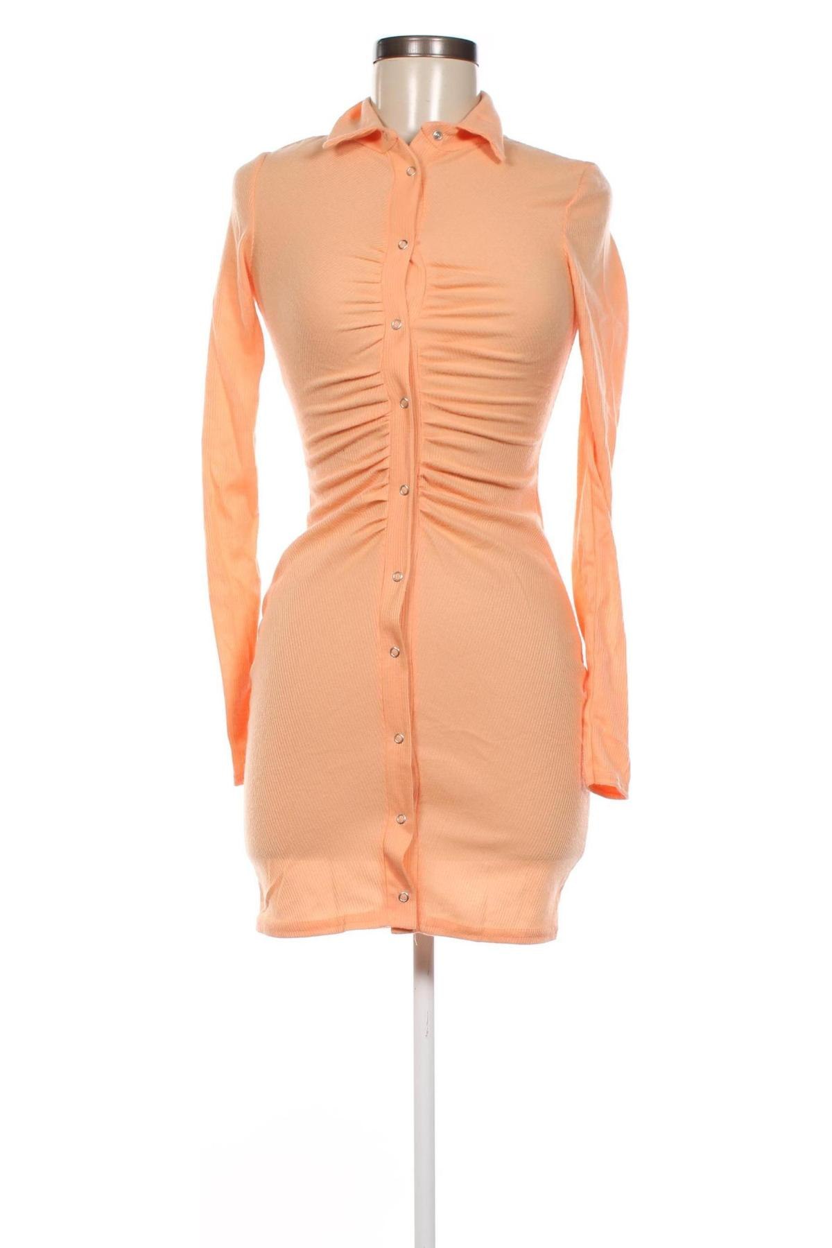 Kleid Missy Empire, Größe XXS, Farbe Orange, Preis 4,98 €