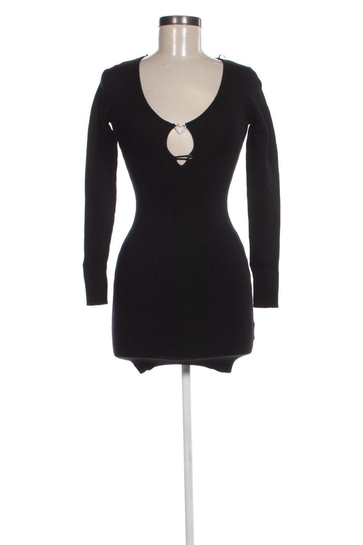 Kleid Tally Weijl, Größe XXS, Farbe Schwarz, Preis 8,30 €