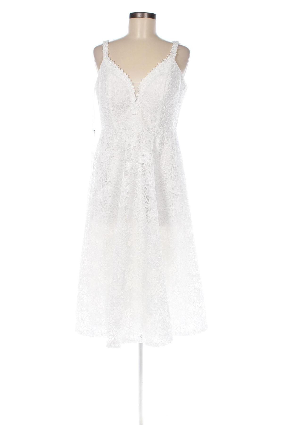 Φόρεμα Troyden, Μέγεθος L, Χρώμα Λευκό, Τιμή 105,15 €