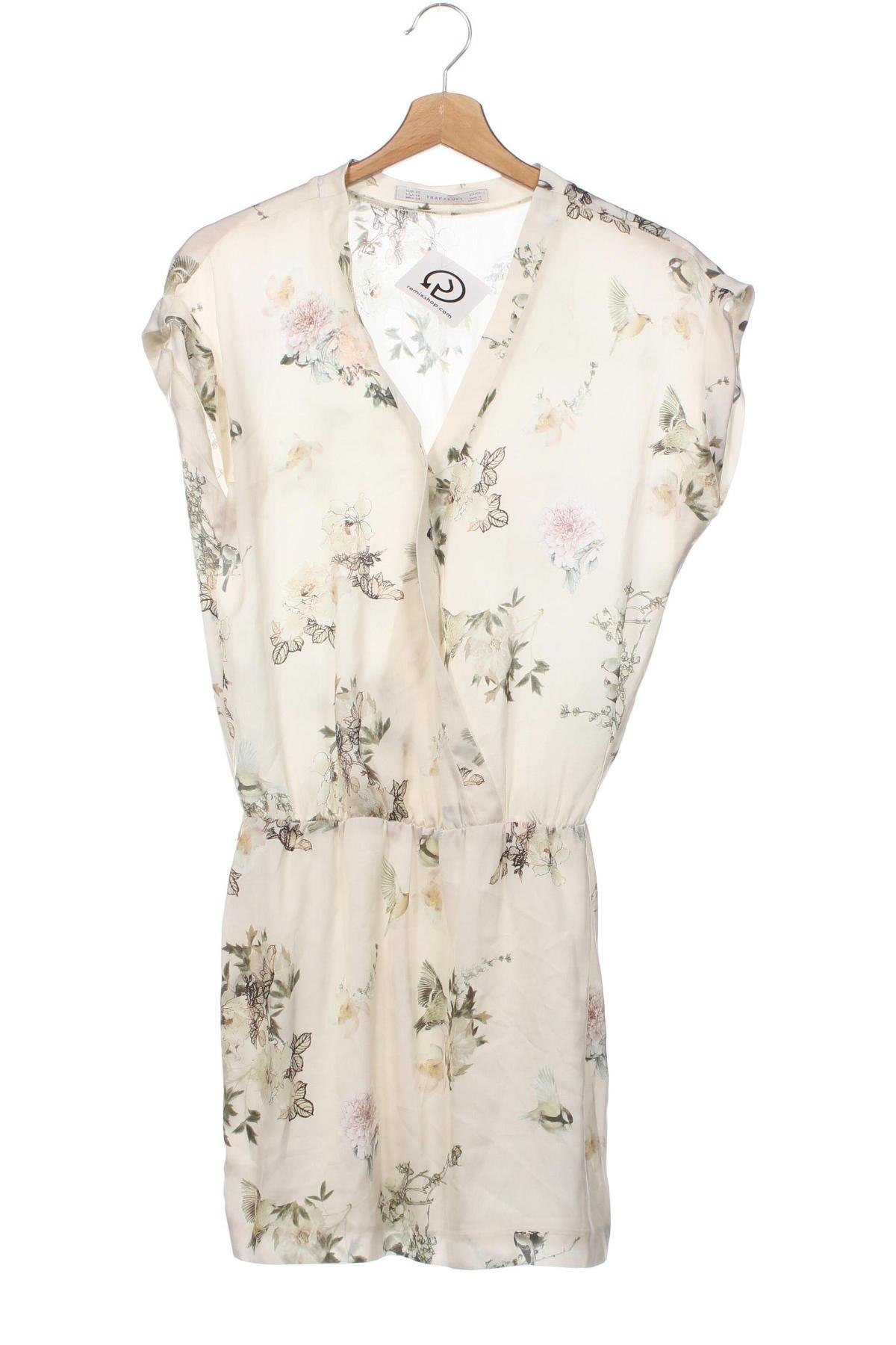 Kleid Zara Trafaluc, Größe XS, Farbe Ecru, Preis € 16,70