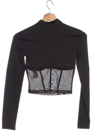 Damen Shirt Bershka, Größe XS, Farbe Schwarz, Preis € 13,49