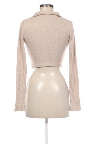 Damen Shirt Bershka, Größe S, Farbe Beige, Preis € 13,49