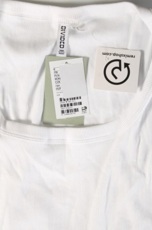 Bluzka damska H&M Divided, Rozmiar M, Kolor Biały, Cena 71,26 zł