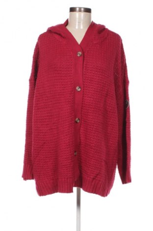 Damen Strickjacke, Größe XXL, Farbe Rot, Preis € 20,49