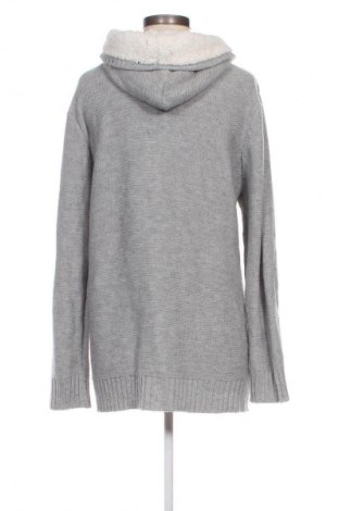 Damen Strickjacke HERZ, Größe XXL, Farbe Grau, Preis 22,49 €