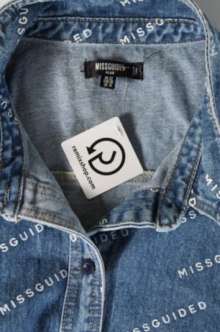 Cămașă de femei Missguided, Mărime XXL, Culoare Albastru, Preț 64,00 Lei