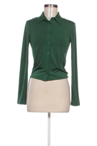 Cămașă de femei Stradivarius, Mărime M, Culoare Verde, Preț 82,99 Lei