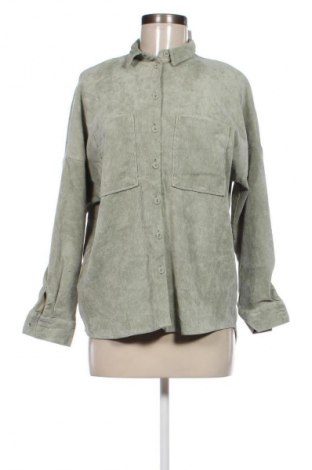 Cămașă de femei Stradivarius, Mărime S, Culoare Verde, Preț 82,99 Lei