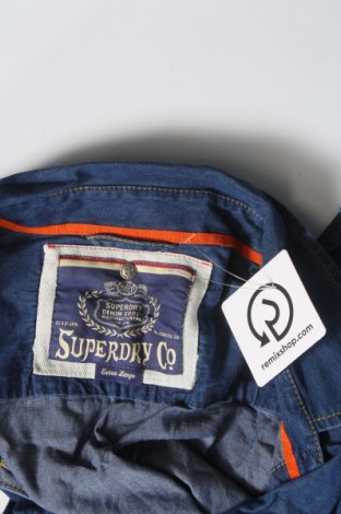 Дамска риза Superdry, Размер L, Цвят Син, Цена 39,49 лв.