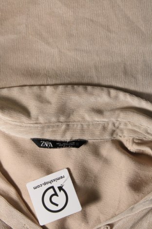 Damenbluse Zara, Größe L, Farbe Beige, Preis 8,99 €