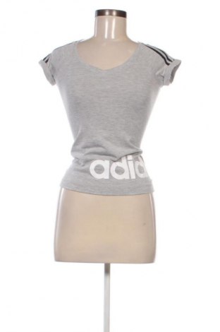 Damen T-Shirt Adidas, Größe S, Farbe Grau, Preis 13,80 €