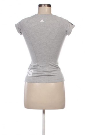 Damen T-Shirt Adidas, Größe S, Farbe Grau, Preis 8,99 €