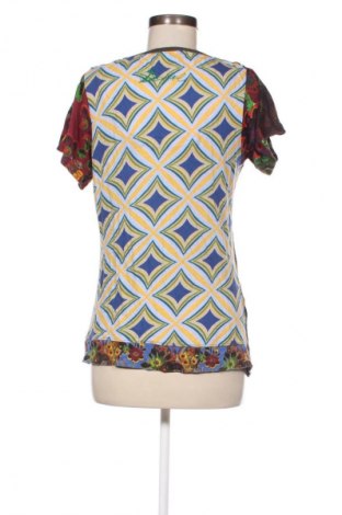 Damski T-shirt Desigual, Rozmiar L, Kolor Kolorowy, Cena 62,07 zł