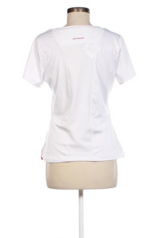 Γυναικείο t-shirt Dunlop, Μέγεθος L, Χρώμα Λευκό, Τιμή 9,99 €