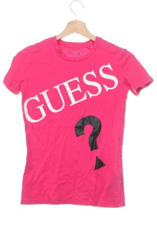 Γυναικείο t-shirt Guess, Μέγεθος XS, Χρώμα Ρόζ , Τιμή 16,44 €