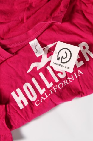 Γυναικείο t-shirt Hollister, Μέγεθος S, Χρώμα Ρόζ , Τιμή 5,99 €