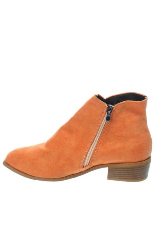 Damen Stiefeletten, Größe 39, Farbe Orange, Preis € 24,55