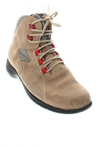 Damen Stiefeletten, Größe 41, Farbe Beige, Preis € 27,49