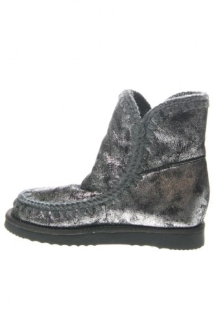 Damen Stiefeletten, Größe 41, Farbe Silber, Preis € 33,99