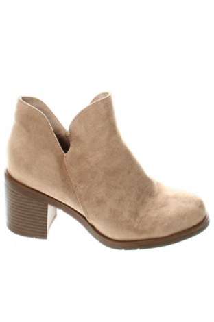 Damen Stiefeletten, Größe 38, Farbe Beige, Preis € 18,99