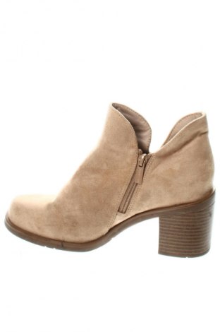 Damen Stiefeletten, Größe 38, Farbe Beige, Preis € 18,99