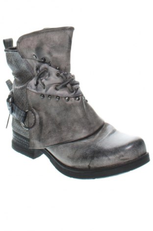 Damen Stiefeletten, Größe 38, Farbe Grau, Preis 18,99 €