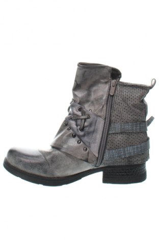 Damen Stiefeletten, Größe 38, Farbe Grau, Preis 18,99 €