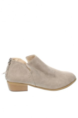 Damen Stiefeletten, Größe 43, Farbe Beige, Preis € 13,99