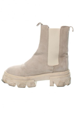 Damen Stiefeletten Made In Italy, Größe 38, Farbe Beige, Preis 29,99 €