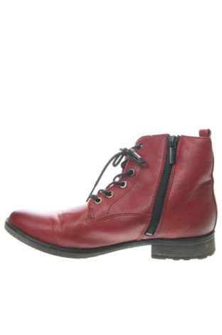 Damen Stiefeletten Mustang, Größe 38, Farbe Rot, Preis 43,49 €